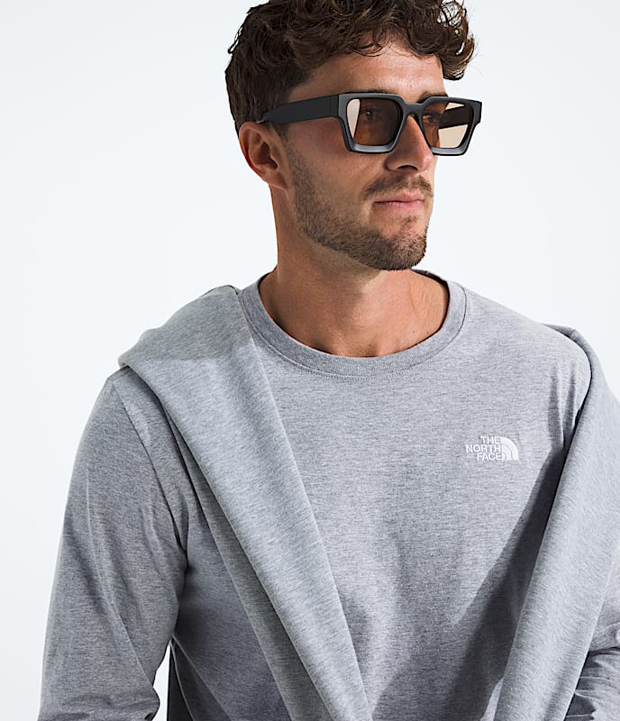 Tshirt  manches longues Evolution Simple Dome pour hommes TNF HERO2