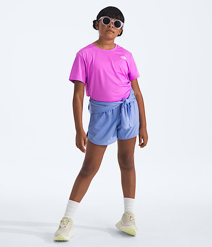 Girls Flex ShortSleeve Tee TNF HERO2