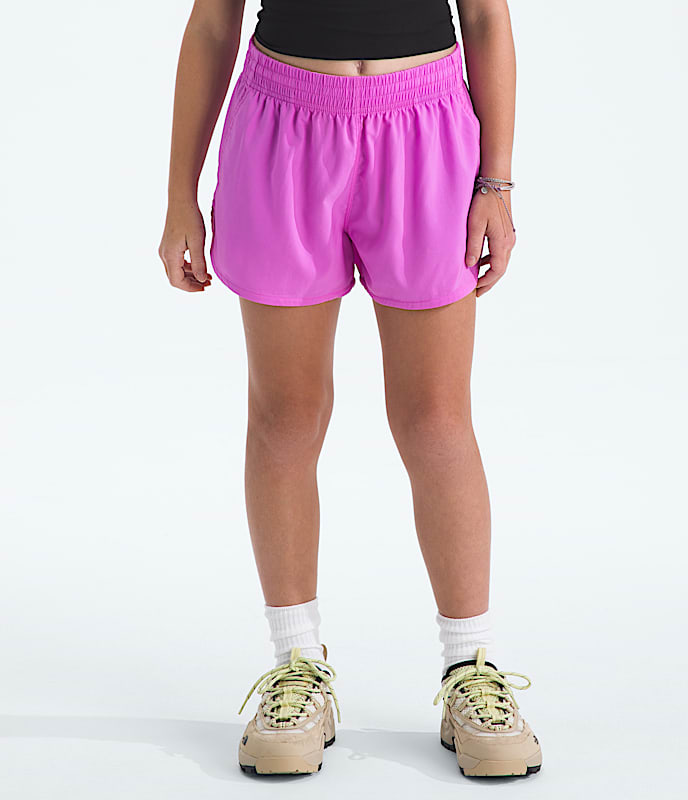 Girls Flex Woven Shorts TNF Main