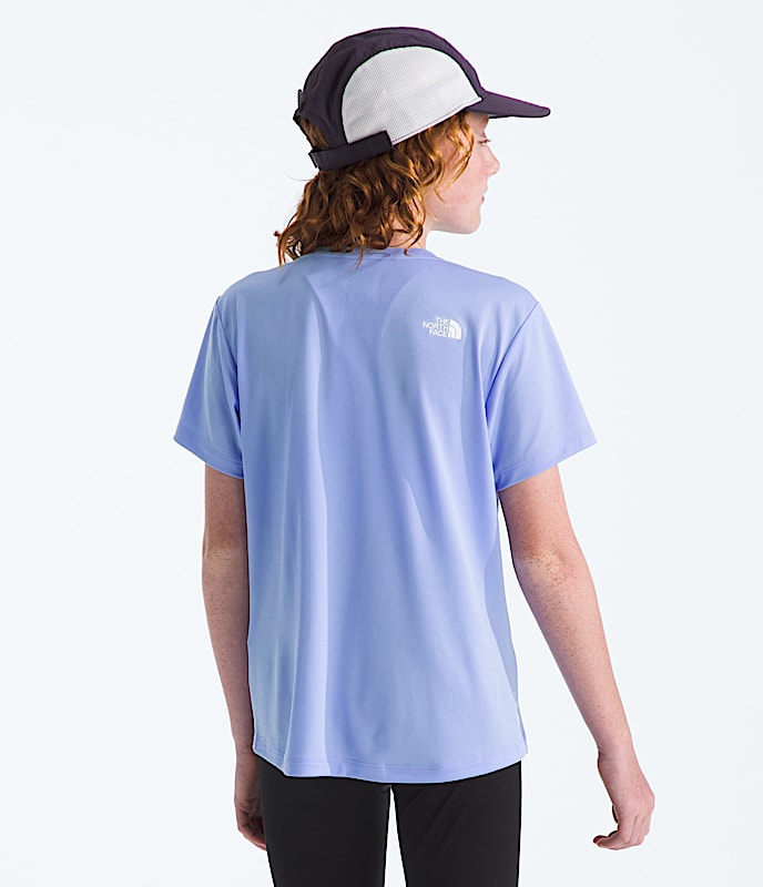 Girls Flex ShortSleeve Tee TNF BACK