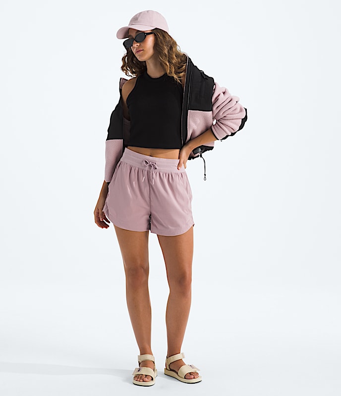 Womens Aphrodite Arise 3 Shorts TNF HERO2