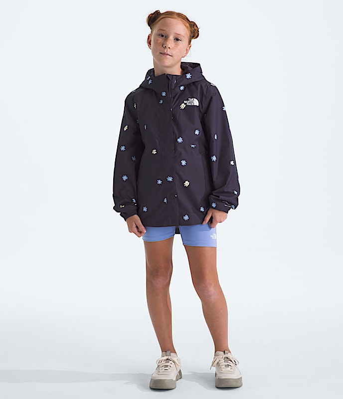 Girls’ Antora Rain Jacket—Print - 2