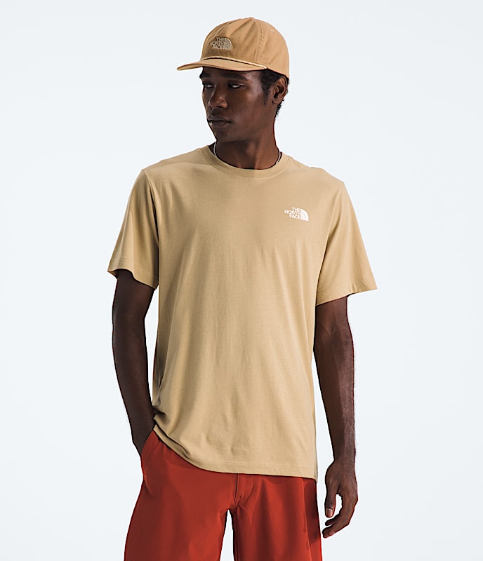 Mens Escape The City Regular ShortSleeve Tee TNF BACK