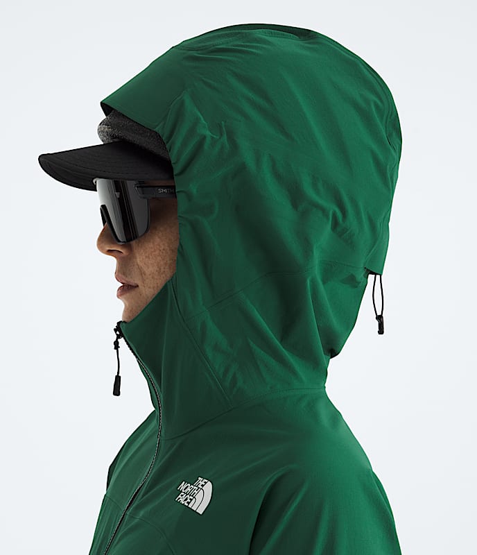 Womens Summit Series Off Width Jacket TNF MODELHOOD2