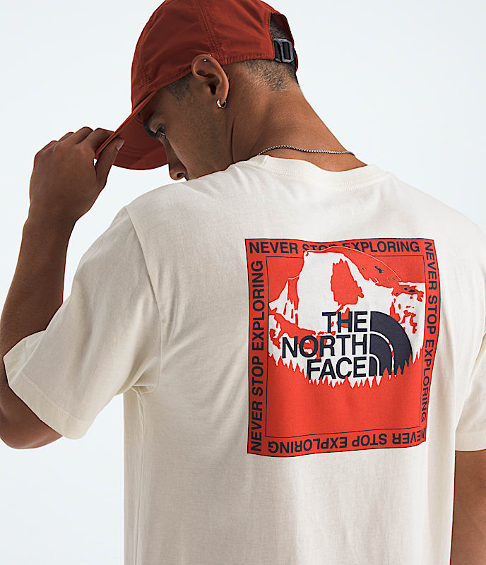 T-shirt à manches courtes Stay Exploring standard pour hommes - 2