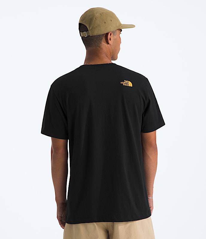 Mens Boulder Breeze Regular ShortSleeve Tee TNF BACK