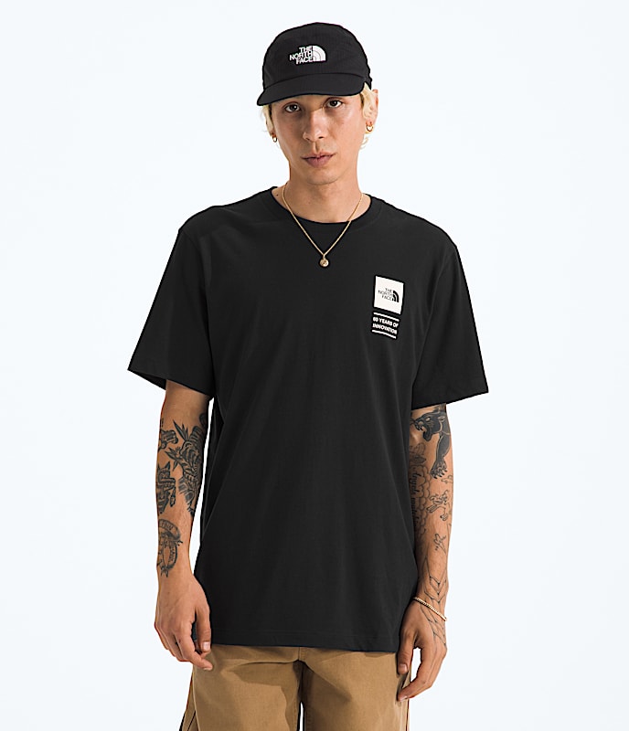 Mens Mountain Mirage Regular ShortSleeve Tee TNF BACK