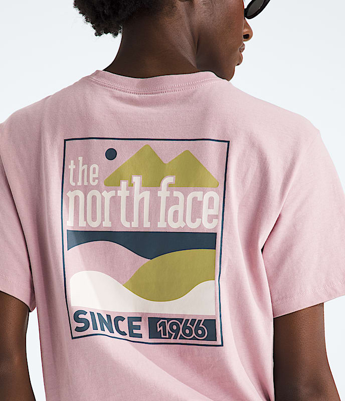 Womens Exploring Since 66 Relaxed ShortSleeve Tee TNF HERO2