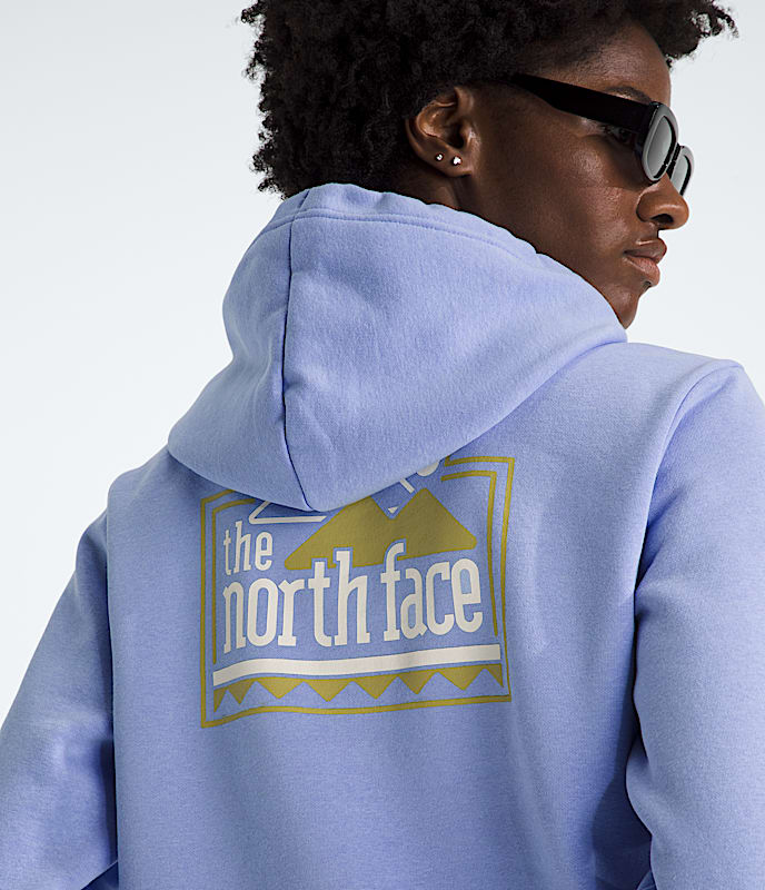 Womens Explore Pin Regular Hoodie TNF HERO2