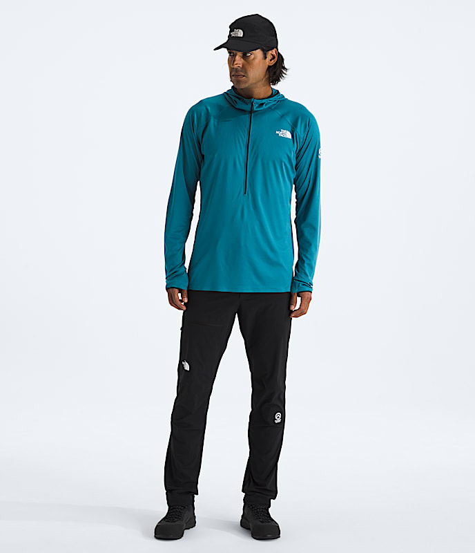 Mens Summit Series Direct Sun Hoodie TNF HERO2