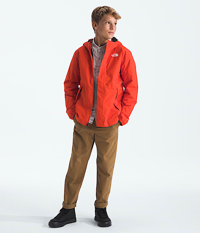 Boys Warm Antora Rain Jacket TNF HERO2