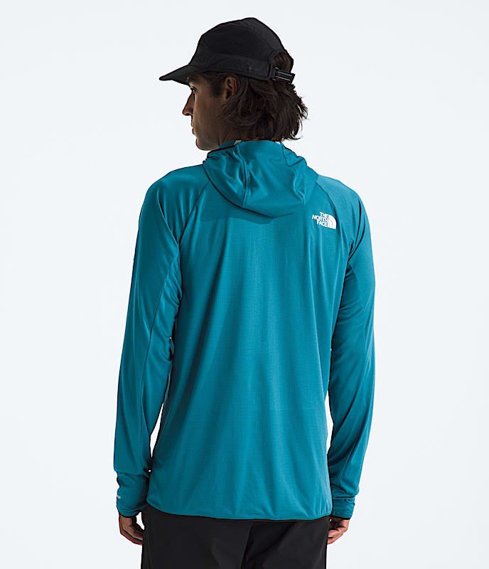 Mens Summit Series Direct Sun Hoodie TNF BACK