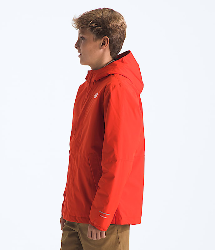 Boys Warm Antora Rain Jacket TNF MODEL34