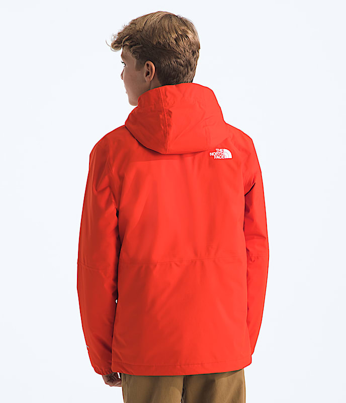 Boys Warm Antora Rain Jacket TNF BACK