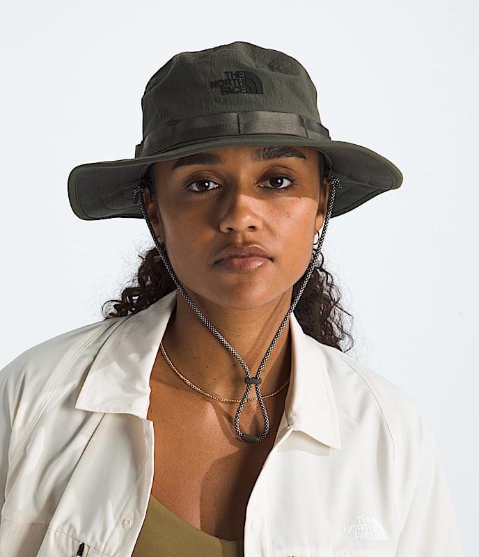 Class V Brimmer Hat TNF New Taupe Green MODELBACK