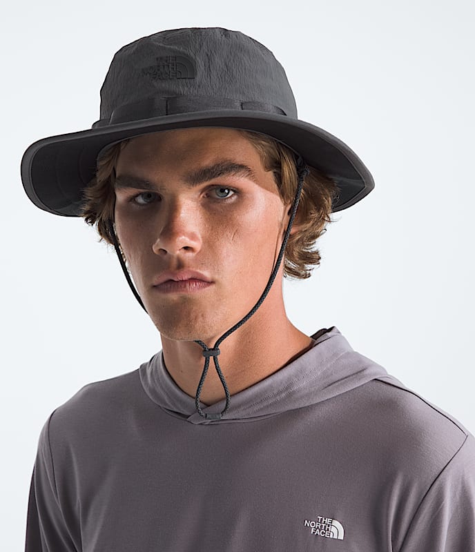 Class V Brimmer Hat TNF Anthracite Grey MODELBACK