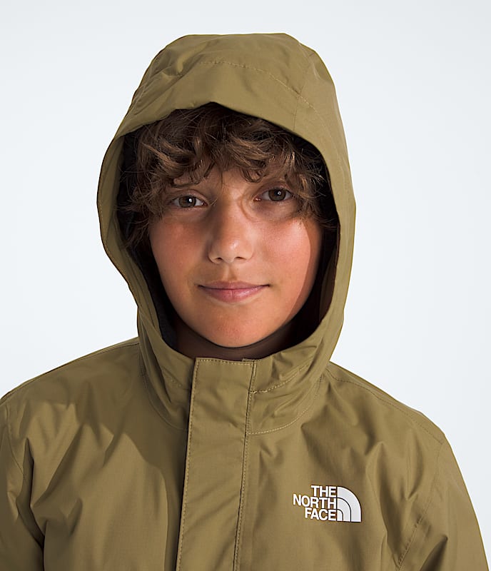 Boys Warm Antora Rain Jacket TNF MODELHOOD2