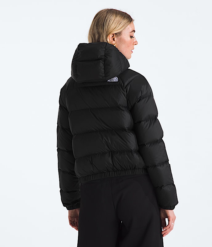 Womens Hydrenalite Down Hoodie TNF TNF Black BACK