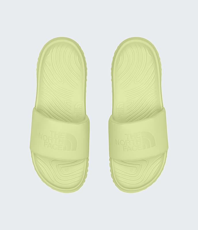 Womens Never Stop Cush Slides TNF DETAILINSTEP