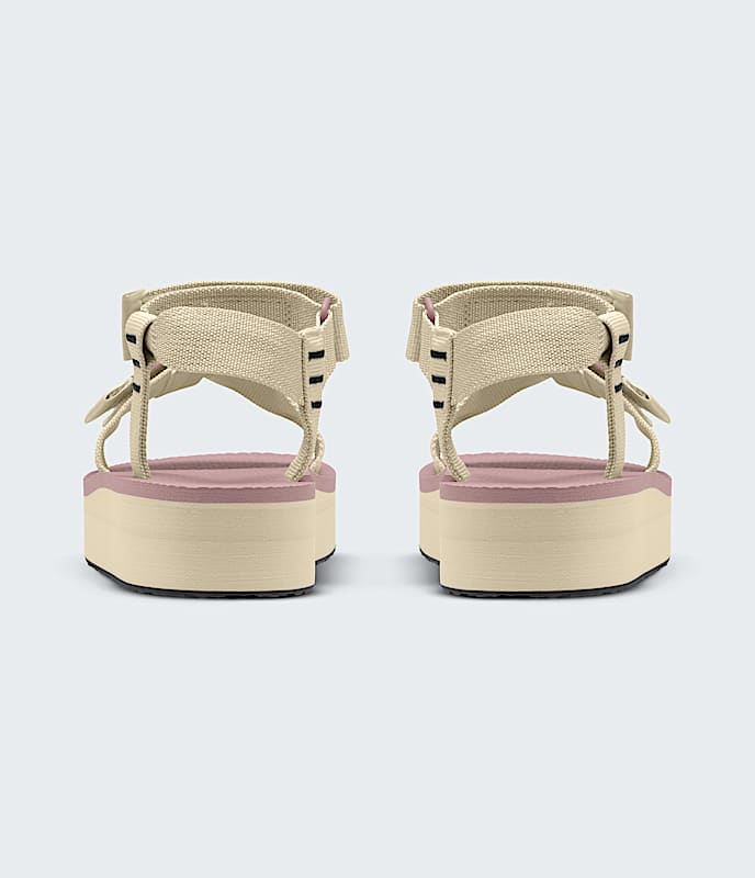 Womens Skeena Platform Sandals TNF BACK