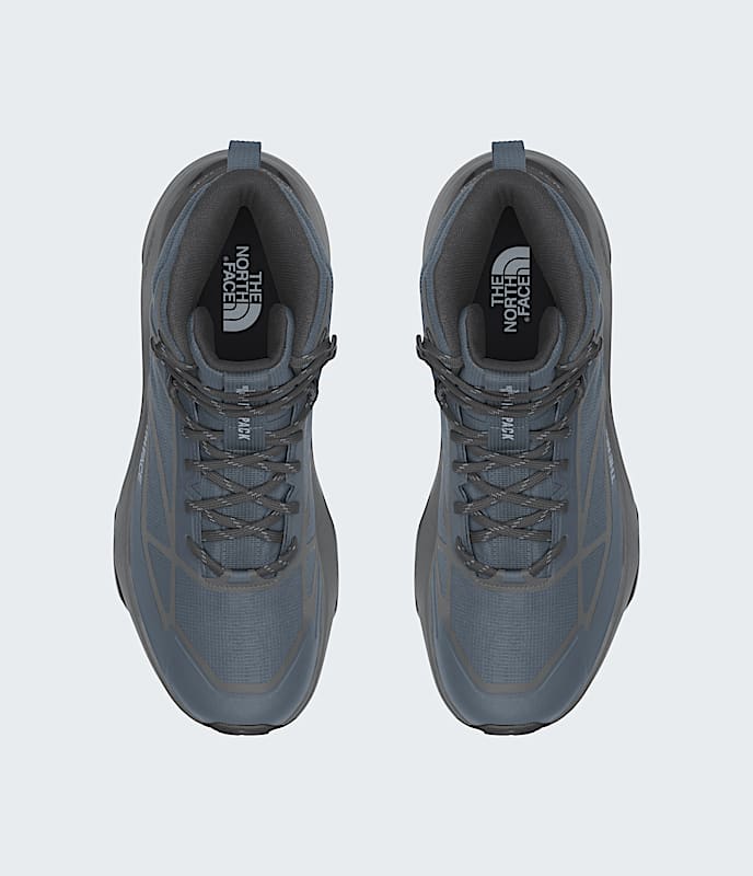 Mens Fastpack Mid Waterproof Boots TNF Granite GreyAnthracite Grey DETAILINSTEP