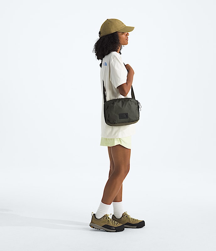 Base Camp Voyager Pro Crossbody TNF New Taupe GreenTNF Black MODELBACK