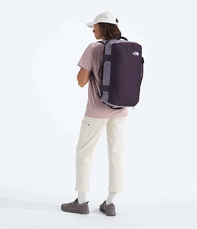 Base Camp Voyager Duffel32L TNF Transcendent GreyEndless Dusk MODELBACK