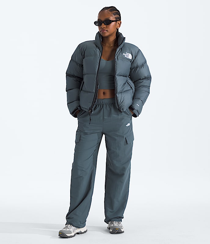 Veste 1996 Retro Nuptse pour femme TNF Gris granit HERO2