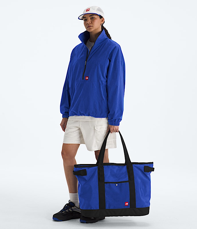 TNF Red Box Large Tote Bag TNF TNF Blue MODELBACK