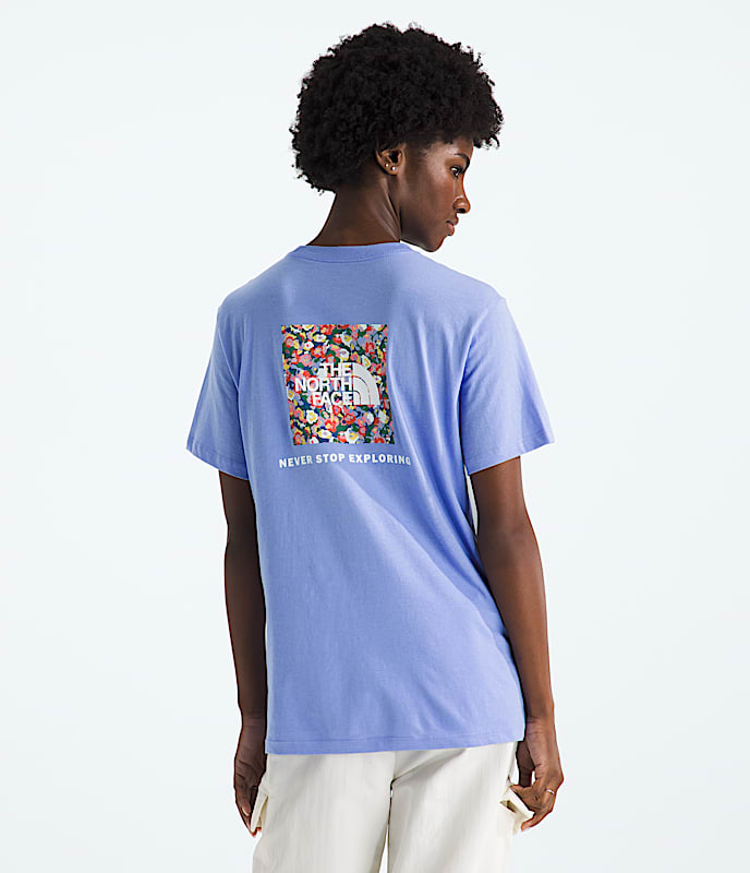 Womens Wildflower Relaxed ShortSleeve Tee TNF Main