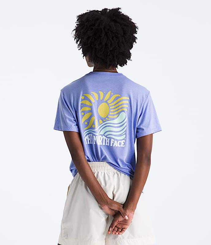 Womens TriBlend Vibey Sun ShortSleeve Tee TNF Main