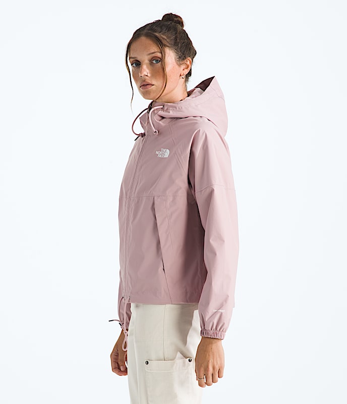 Womens Antora Rain Hoodie TNF MODEL34