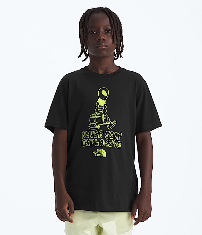 Boys  Girls Celestial Drift Regular ShortSleeve Tee TNF HERO2