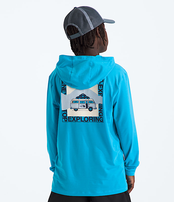 Boys  Girls Adventure Escape The City Hoodie TNF BACK