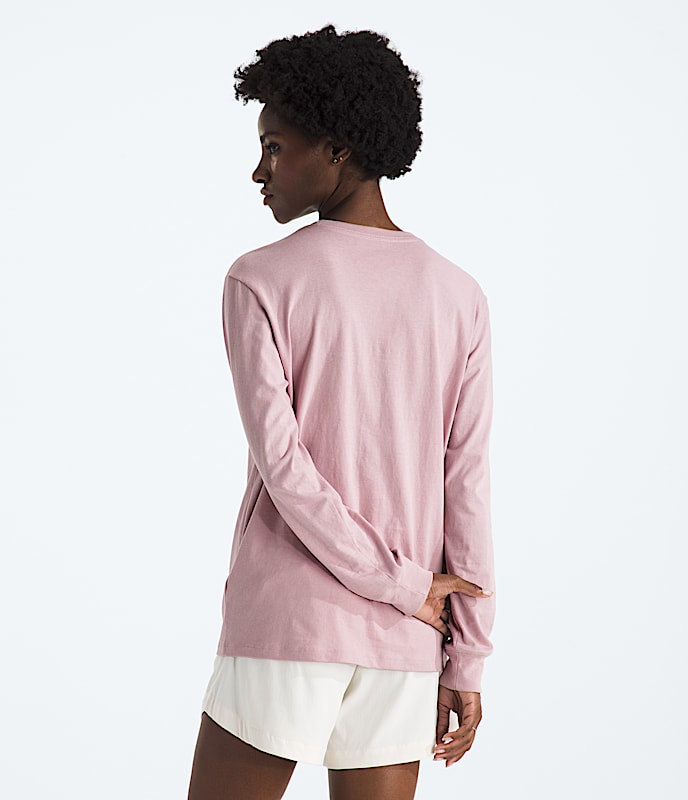 Womens Evolution Simple Dome LongSleeve Tee TNF BACK