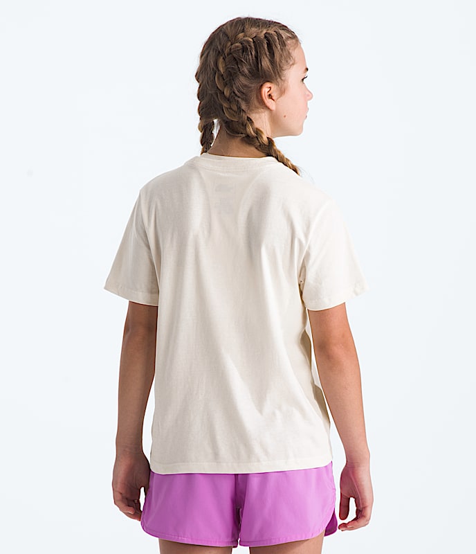 Boys  Girls Celestial Drift Regular ShortSleeve Tee TNF BACK