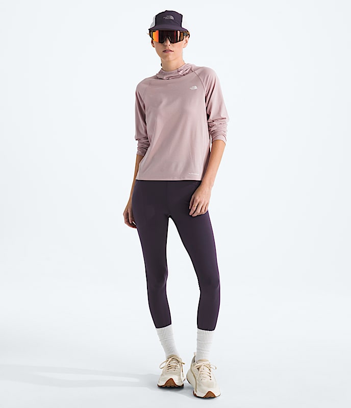 Womens Adventure Sun Hoodie TNF HERO2