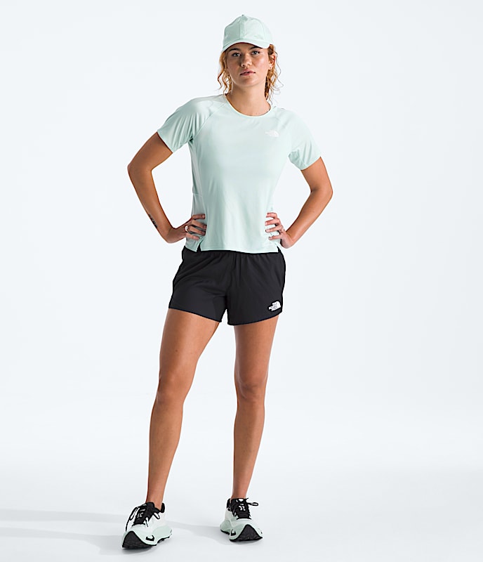 Womens Sunriser ShortSleeve TNF HERO2