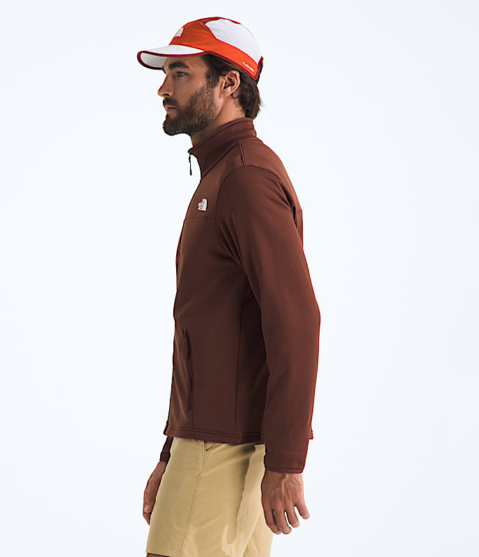 Men’s Cedar Trail Grid Fleece Full-Zip Jacket - 4