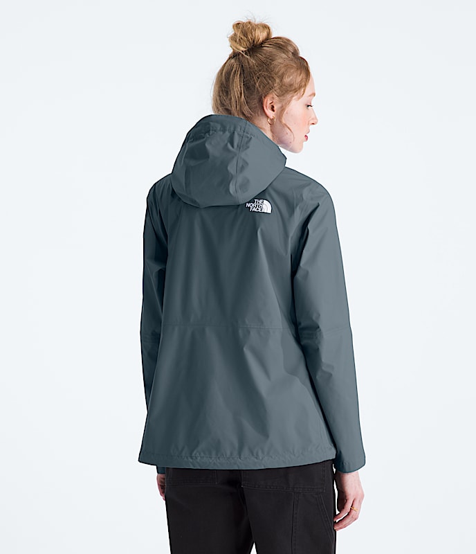 Womens Alta Vista Rain Jacket TNF BACK