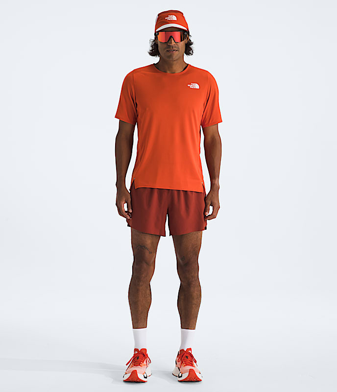 Mens Summit Series Pacesetter 5 Shorts TNF HERO2