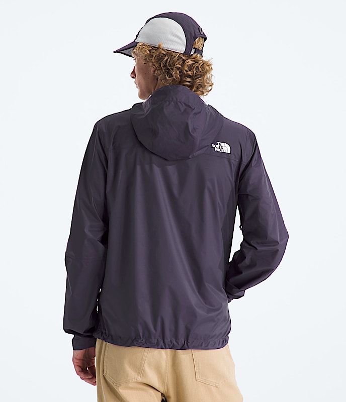 Mens Alta Vista Rain Jacket TNF Endless Dusk BACK