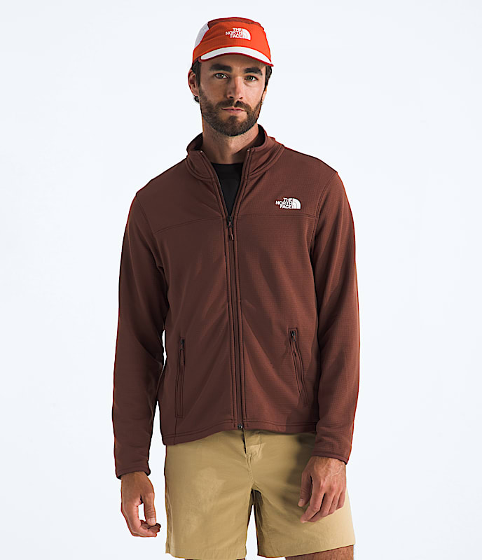 Men’s Cedar Trail Grid Fleece Full-Zip Jacket - 1