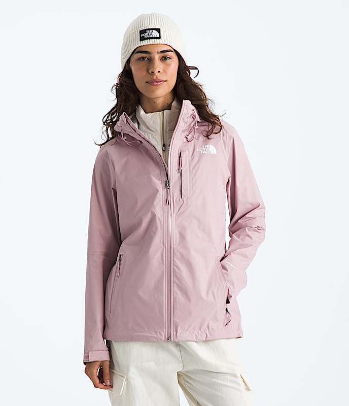 Womens Alta Vista Rain Jacket TNF Main