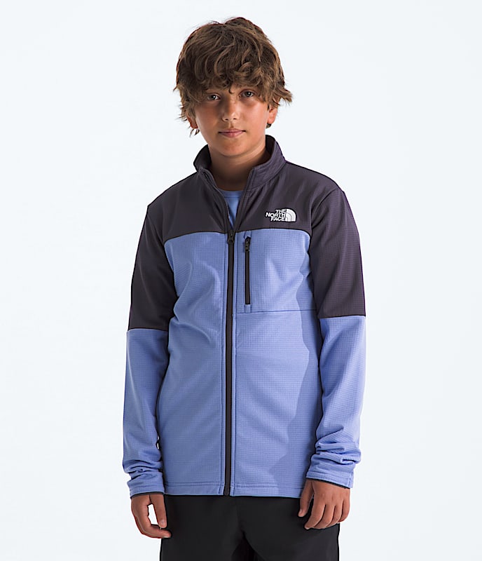 Boys  Girls Hike Mid Layer FullZip TNF HERO3