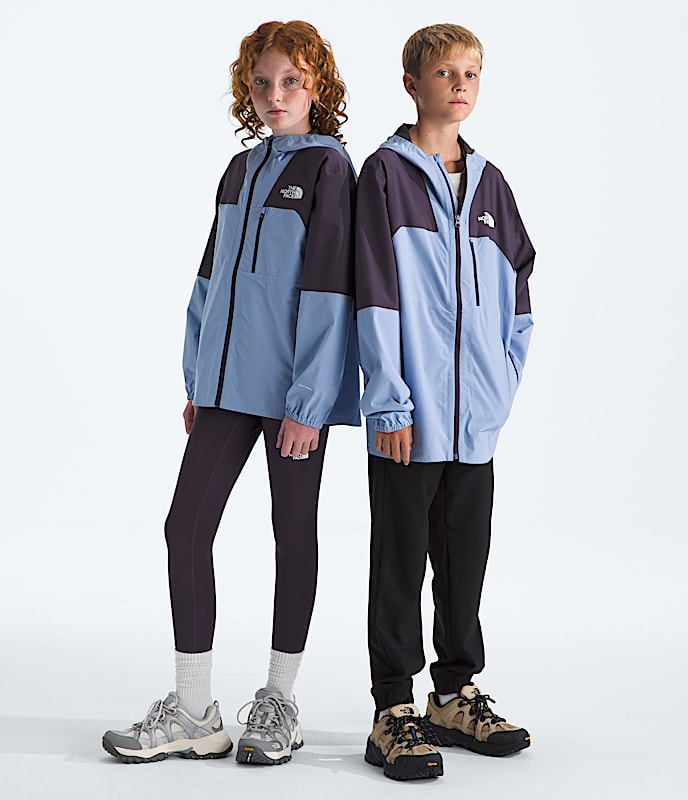 Boys  Girls Hike Packable Shell TNF Main