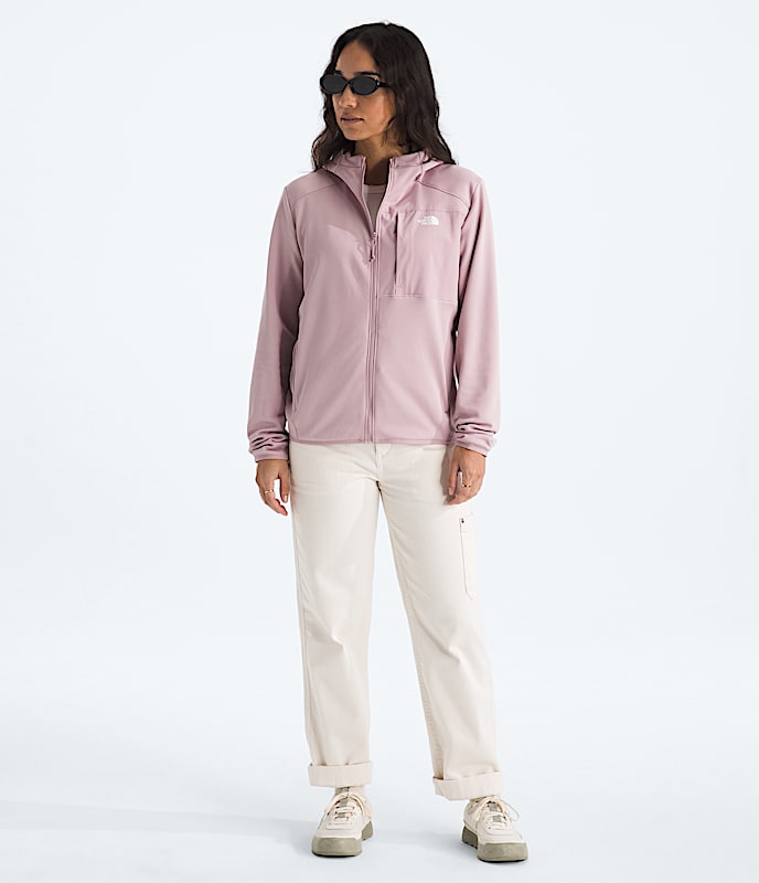 Womens TNF Performance Fleece FullZip Hoodie TNF HERO2