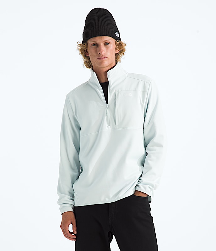 Mens TNF Performance Fleece Zip TNF HERO