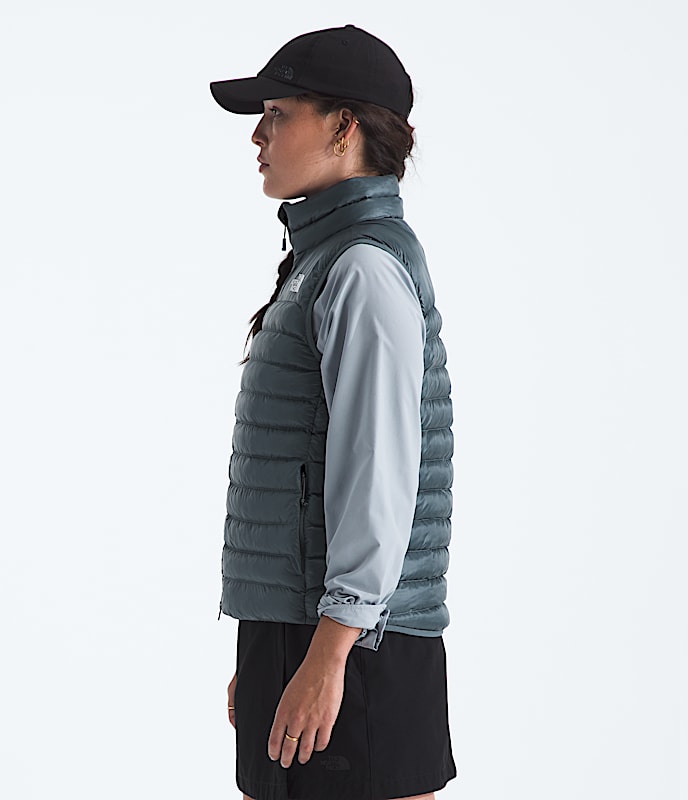 Womens Terra Peak Vest TNF MODEL34