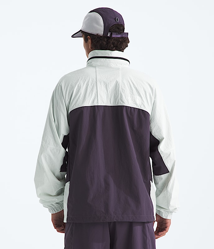 Mens HKe Utility Wind Jacket TNF BACK